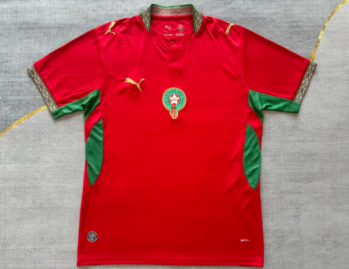 Fans Version 2026 Morocco Home Soccer Jersey Football Shirt