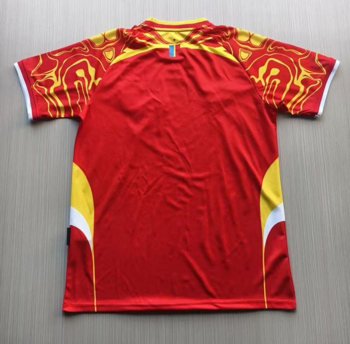 Fans Version 2026 Congo Third Away Red Soccer Jersey Football Shirt