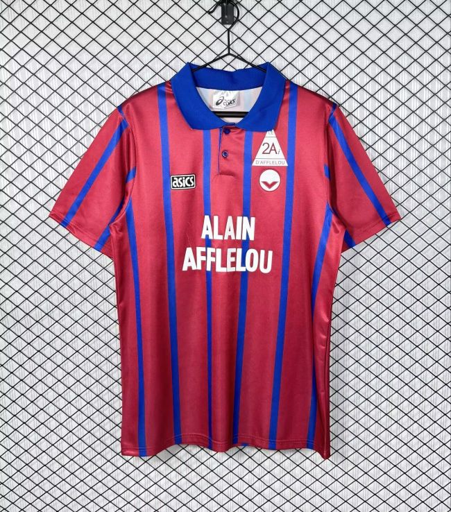 Retro Jersey 1995-1996 FC Girondins de Bordeaux Home Soccer Jersey Vintage Football Shirt