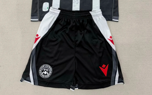 Fan Version 2025-2026 Udinese Home Soccer Shorts Football Shorts