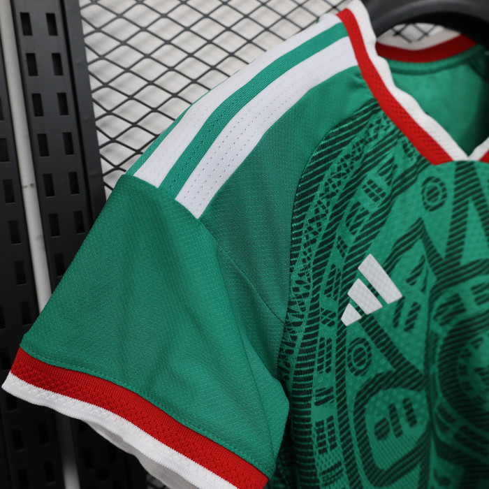 Women Player Version 2026 Mexico Home Soccer Jersey Girl Football Shirt