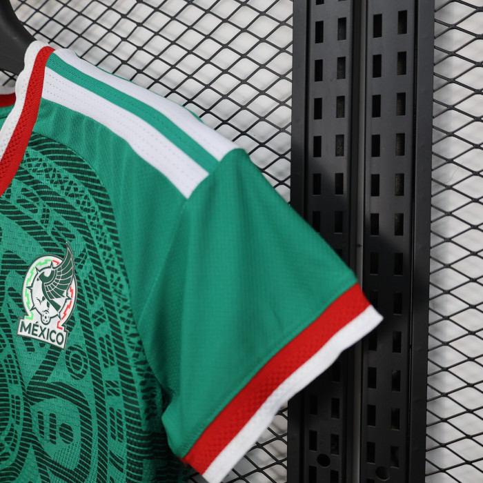 Women Player Version 2026 Mexico Home Soccer Jersey Girl Football Shirt