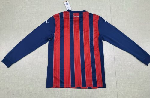 Long Sleeve 2025-2026 Bahia Away Soccer Jersey Football Shirt