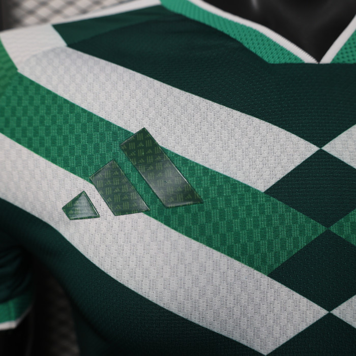 Player Version 2026 Saudi Arabia 90's Green Soccer Jersey Football Shirt