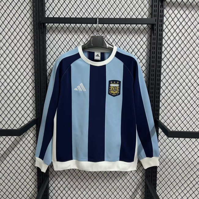 2025-2026 Argentina Blue Soccer Training Sweater