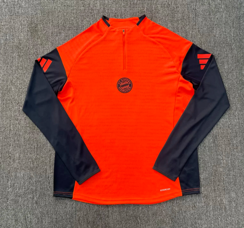 2025-2026 Bayern Munich Orange Soccer Training Sweater