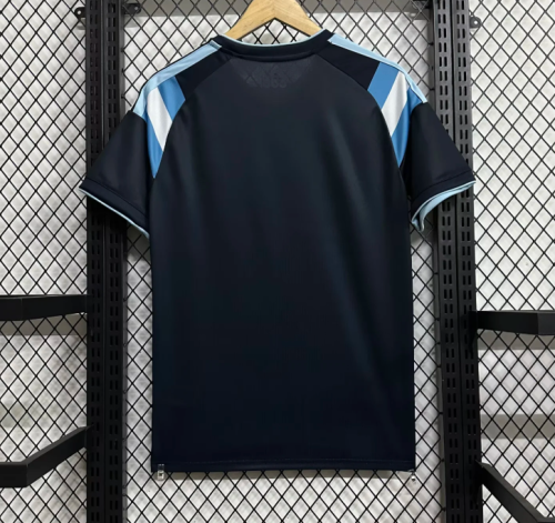 Fan Version 2026 Argentina Black 90's Model Soccer Jersey Football Shirt