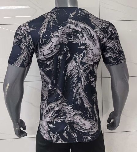 Player Version England 2026 Black/Grey Soccer Pre-match Jersey Football Shirt