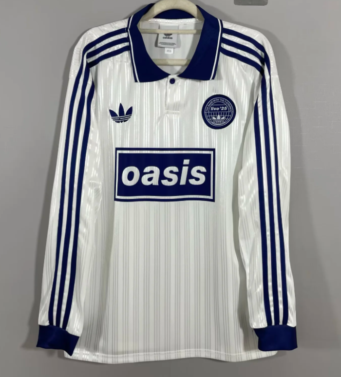 Long Sleeve 2025-2026 AD Oasis 25 White Soccer Sweater