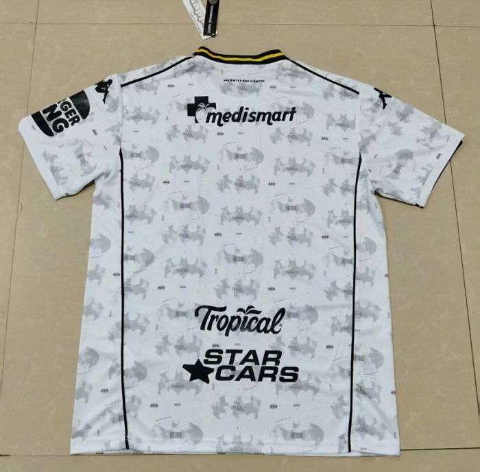 Fan Version 2025-2026 Deportivo Saprissa Fourth Away White Soccer Jersey Football Shirt