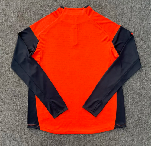 2025-2026 Bayern Munich Orange Soccer Training Sweater