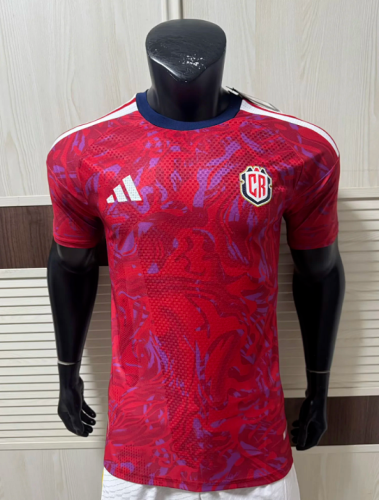 Player Version 2026 Costa Rica Home Soccer Jersey Football Shirt