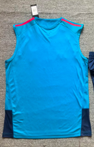 2026 Spain Blue Soccer Vest