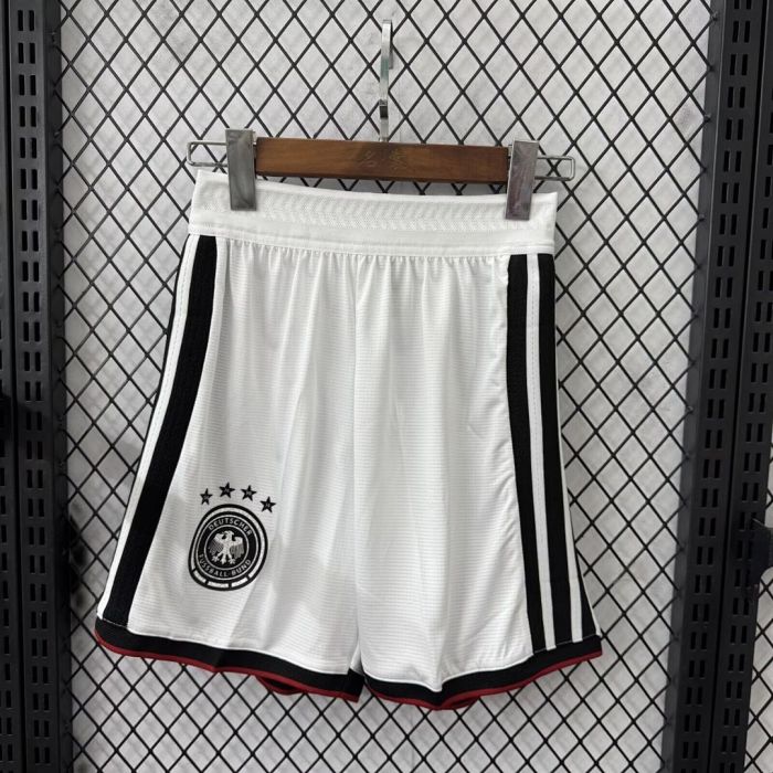 Player Version 2026 Germany White Soccer Shorts Football Shorts