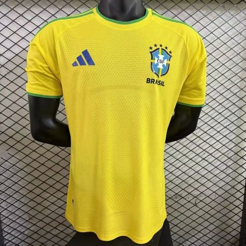 Player Version 2026 Brazil Yellow Special Edition Soccer Jersey Brasil Camisetas de Futbol