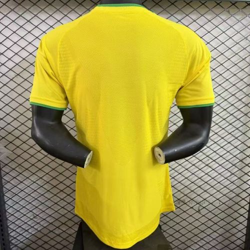 Player Version 2026 Brazil Yellow Special Edition Soccer Jersey Brasil Camisetas de Futbol