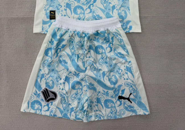 Fan Version 2025-2026 Palermo Third Away Soccer Shorts Football Shorts