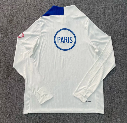 2025-2026 PSG White Soccer Training Sweater