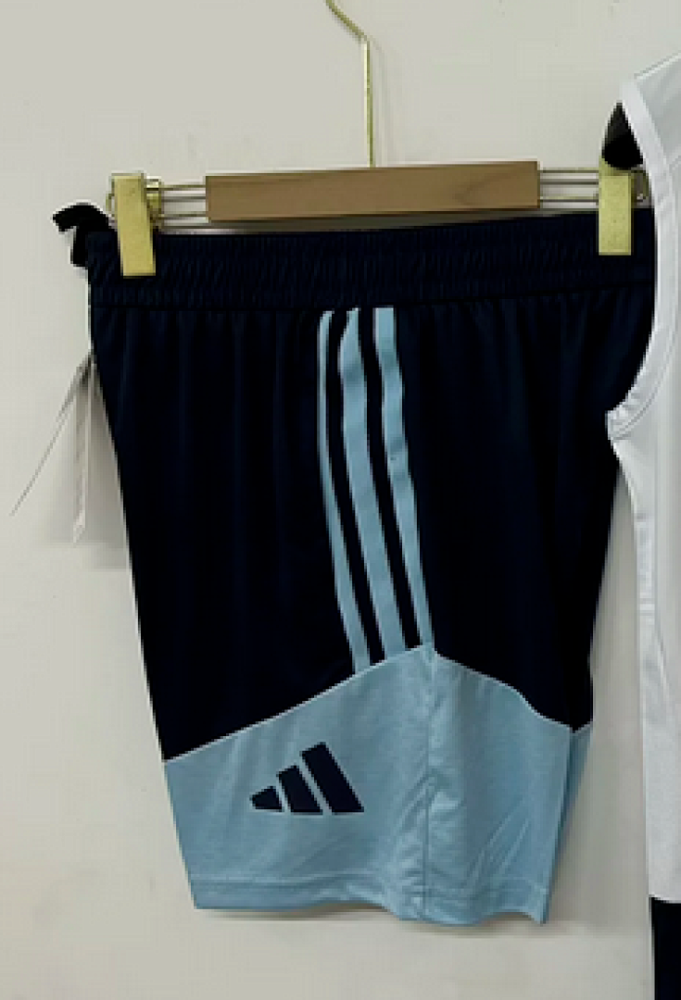 Fan Version 2025-2026 Argentina Dark Blue Soccer Training Shorts Football Shorts