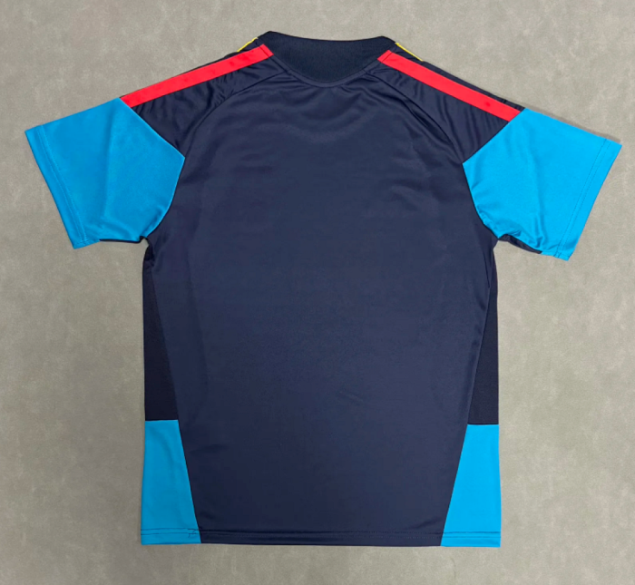 2026 Spain Dark Blue Soccer Training Jersey