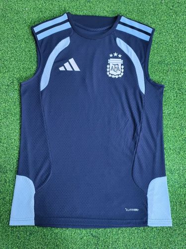 2026 Argentina Dark Blue Soccer Vest
