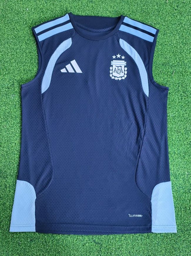 2026 Argentina Dark Blue Soccer Vest