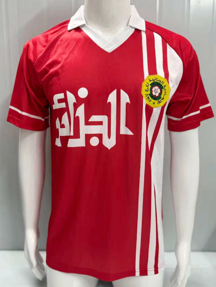 Retro Jersey 1986 Algeria Away Soccer Jersey Vintage Football Shirt