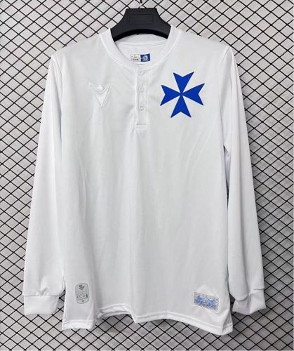 Long Sleeve 2025-2026 Blackburn Rovers 150th Anniversary White Soccer Jersey Football Shirt