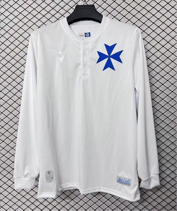 Long Sleeve 2025-2026 Blackburn Rovers 150th Anniversary White Soccer Jersey Football Shirt