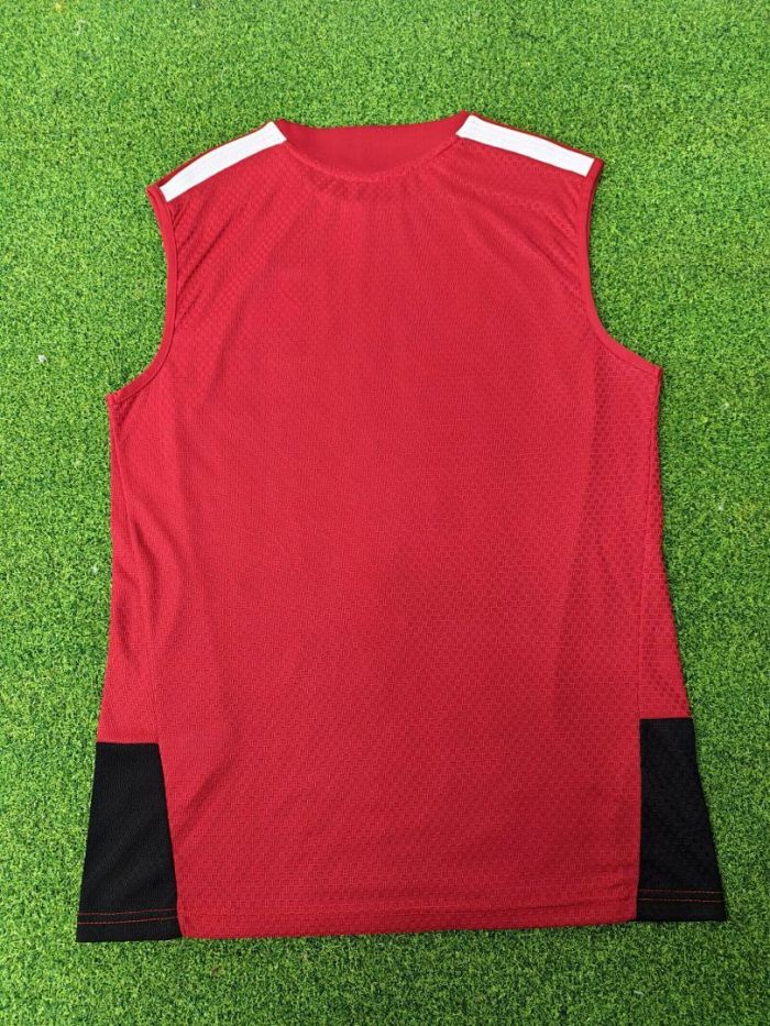 2026 Argentina Red Soccer Vest