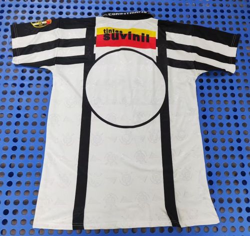 Retro Shirt 1995-1996 Corinthians Home Soccer Jersey Vintage Football Shirt