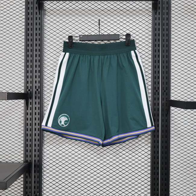 Player Version 2026 Saudi Arabia Home Soccer Shorts Football Shorts