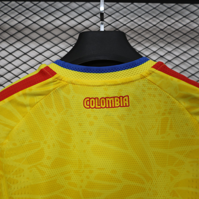 Women Player Version 2026 Colombia Home Soccer Jersey Girl Football Shirt