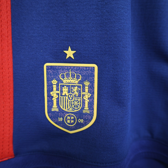 Player Version 2026 Spain Home Soccer Shorts Football Shorts