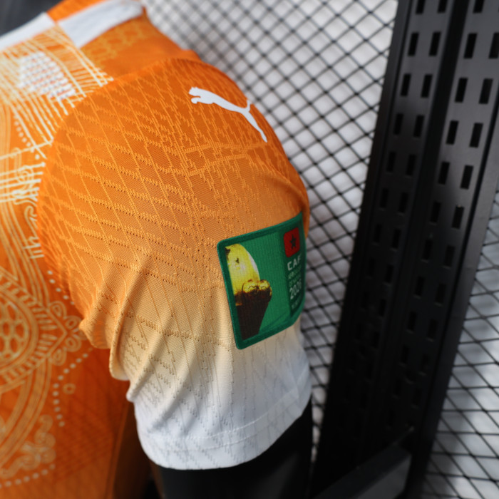 Player Version 2026 Ivory Coast Football Shirt Côte d'Ivoire Orange/White Special Edition Soccer Jersey