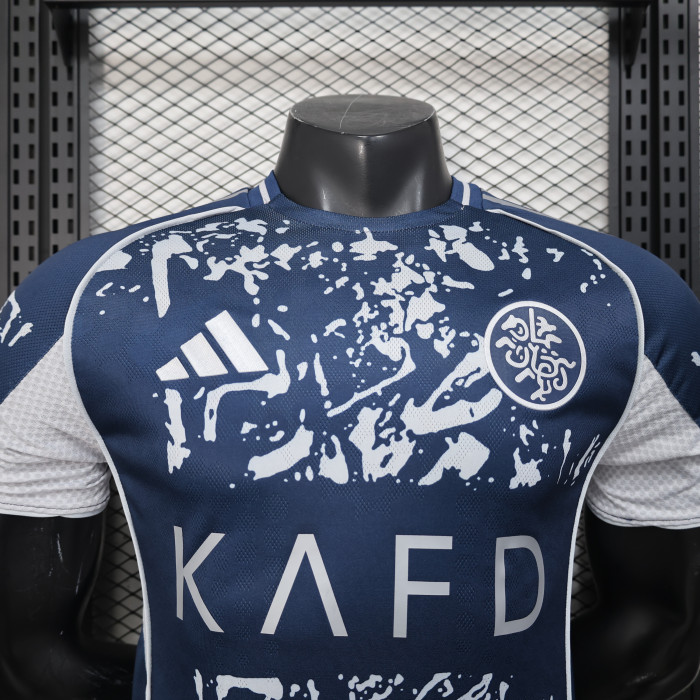 Player Version 2025-2026 Al Nassr Fourth Away Soccer Jersey Football Shirt