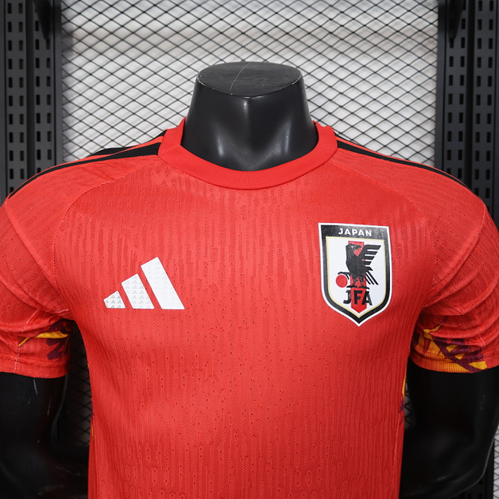 Player Version 2026 Japan Red Goalkeeper Soccer Jersey Football Shirt