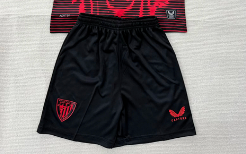 Fan Version Athletic Bilbao 2025-2026 Fourth Away Soccer Shorts Football Shorts