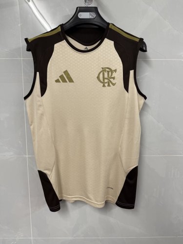 2026 Flamengo Beige Soccer Vest