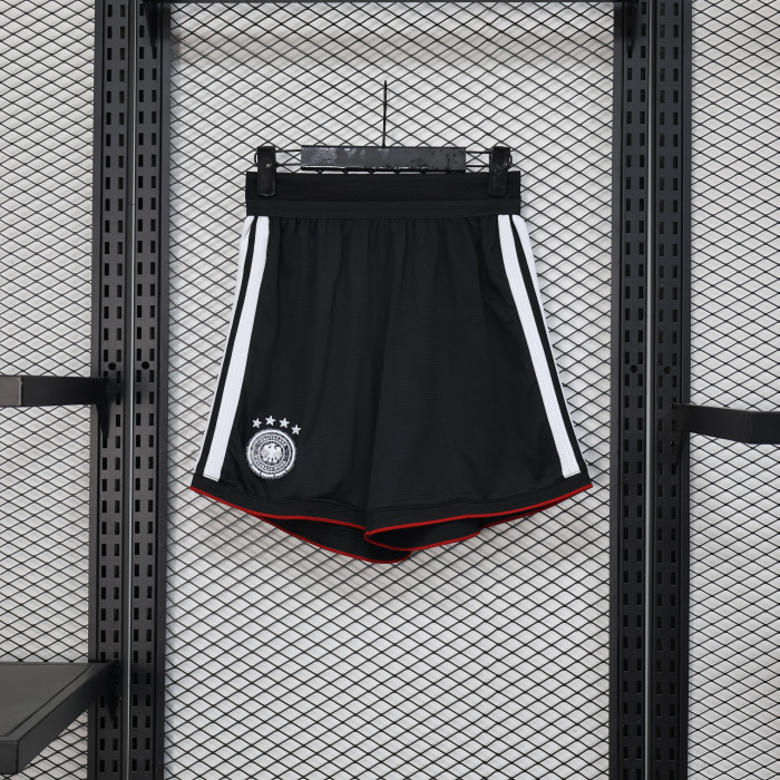 Player Version 2026 Germany Black Soccer Shorts Football Shorts