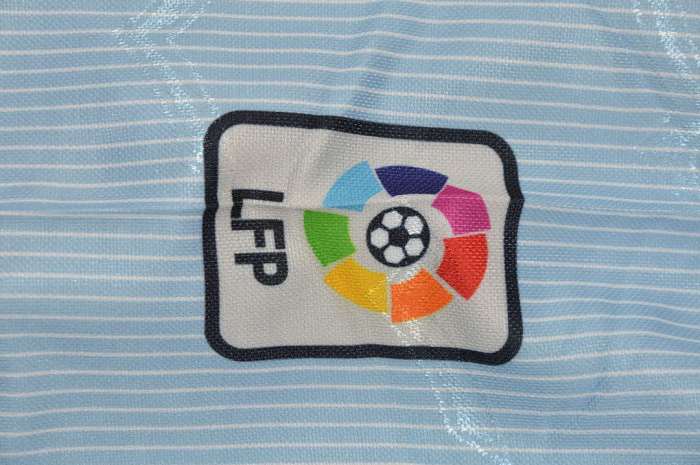 with LFP Patch Retro Jersey 1999-2001 SD Compostela Home Soccer Jersey Vintage Camisetas de Futbol
