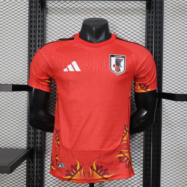 Player Version 2026 Japan Red Goalkeeper Soccer Jersey Football Shirt