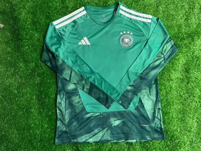 Long Sleeve Fan Version 2026 Germany Green Goalkeeper Soccer Jersey Football Shirt