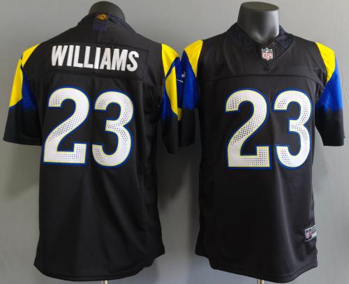 Los Angeles Rams WILLIAMS 23 Black NFL Jersey