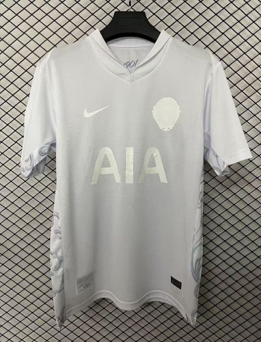 Fan Version 2025-2026 TOT 125th Souvenir White Anniversary Soccer Jersey Spurs Football Shirt