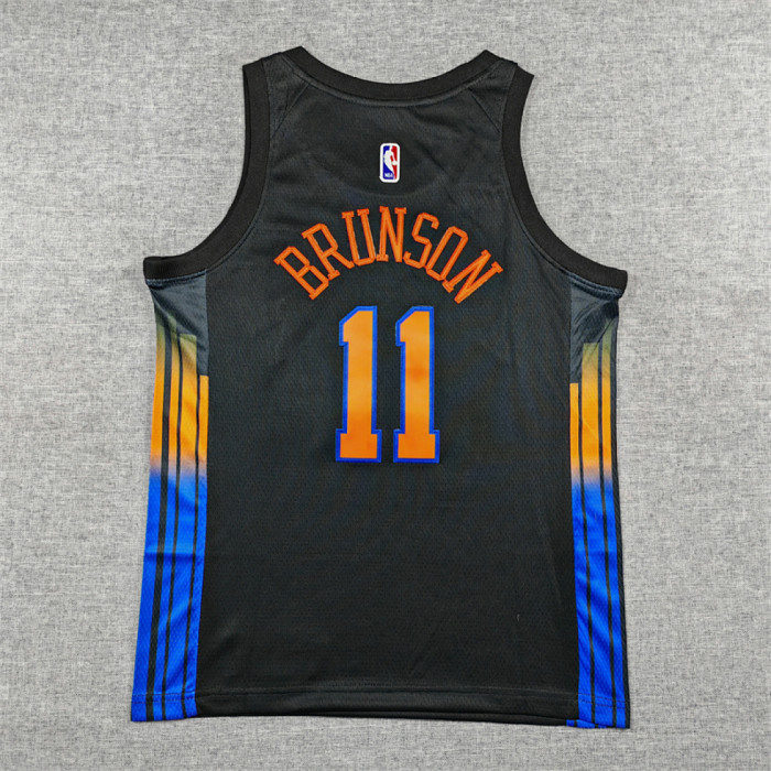 Youth 2026 Statement Edition New York Knicks BRUNSON 11 NBA Shirt Child Basketball Jersey