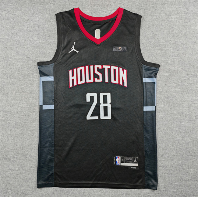 Houston Rockets SENGUN 28 Black Basketball Shirt NBA Jersey