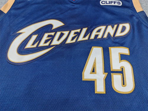 Cleveland Cavaliers 45 MITCHELL Classic Blue NBA Jersey Basketball Shirt