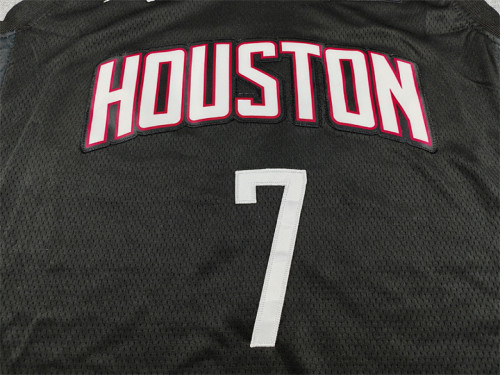 Houston Rockets DURANT 7 Black Basketball Shirt NBA Jersey