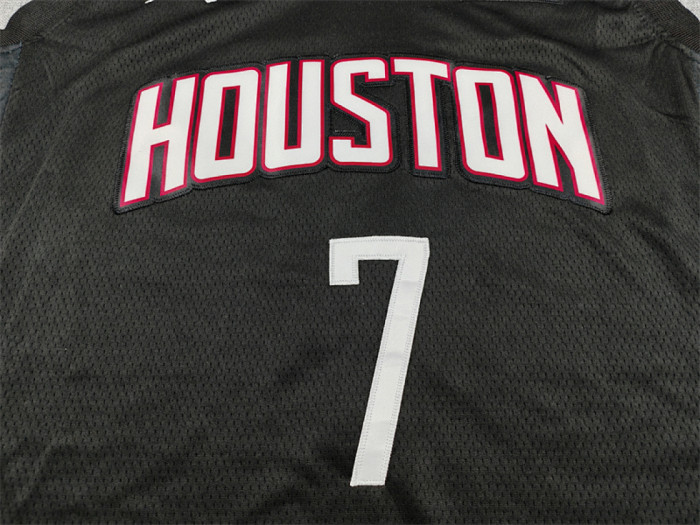 Houston Rockets DURANT 7 Black Basketball Shirt NBA Jersey